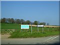 Grass and trees at A5 junction for Ensdon