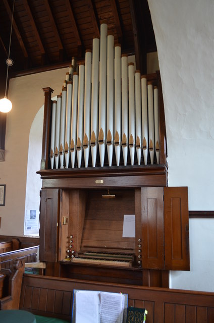 Organ, St Peter's church, Bishop Norton © Julian P Guffogg cc-by-sa/2.0 ...