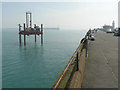 Monitoring platform beside Prince of Wales pier