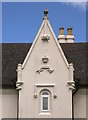 Lodge by the gates of Eastwell Park: gable detail