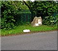 Station Road boulder marking the original location of  Patchway railway station