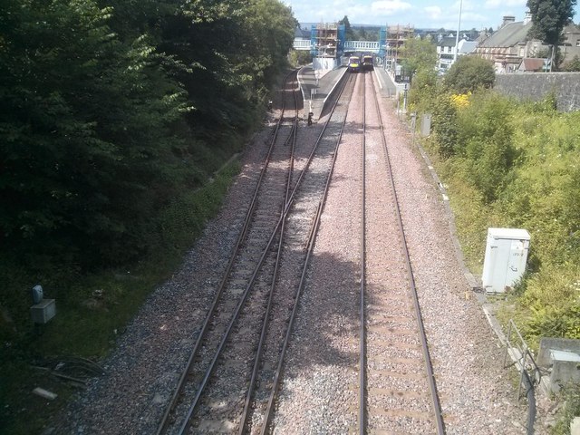 Southern Approach to Dunblane Railway Station