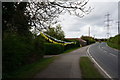 Tour de Yorkshire bunting on Broadgate, Walkington