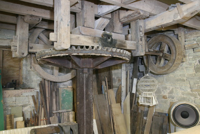 Hergest Mill - crown wheel