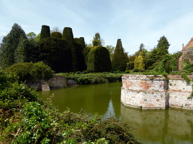 Moat at Kentwell Hall