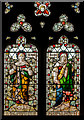 SK8810 : Stained glass window, Holy Cross church, Burley by Julian P Guffogg