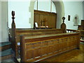 SD3097 : St Andrew, Coniston:choir stalls by Basher Eyre