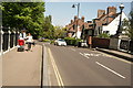 View up Hornsey Lane from Archway Bridge