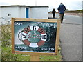 Save our Marine Station sign