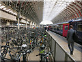 Bike racks, Paddington Station