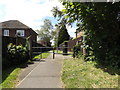TM1179 : Footpath to De Lucy Close by Geographer
