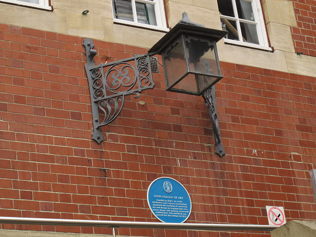 Leeds College of Art: blue plaque