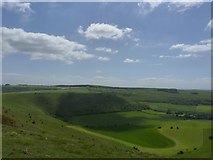 ST8719 : Compton Down, Dorset by Becky Williamson