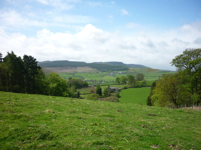 Westhills House to Simonside © Carroll Pierce :: Geograph Britain and ...