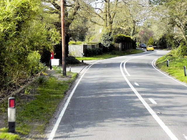 A322 Bagshot Road near to Brookwood © David Dixon :: Geograph Britain ...