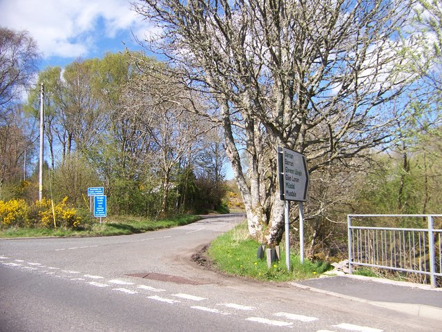 Road junction at Kilmore
