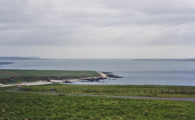 View westwards along coast from Duncansby Head