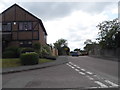 Fakenham Way at the junction of Wasdale Close