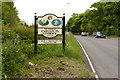 Carlton in Lindrick boundary sign