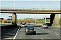 TQ0375 : London Orbital Motorway (M25) at Poyle Junction by David Dixon