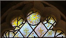 SO7937 : Stained glass, St Gregory's church, Castlemorton by Bob Embleton
