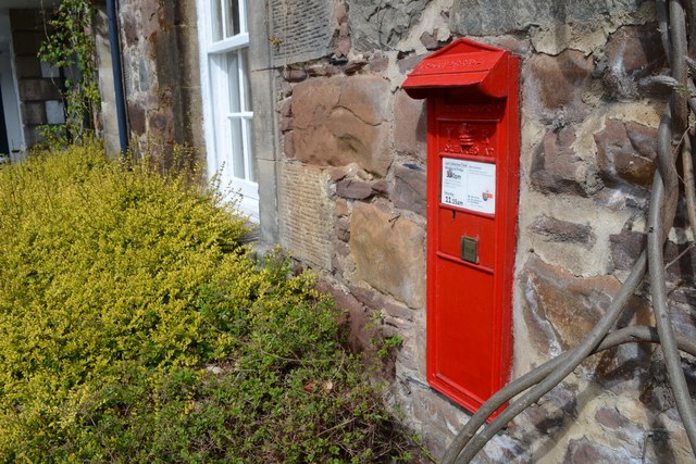 Scotland's Oldest Postbox © Andrew Tryon :: Geograph Britain and Ireland