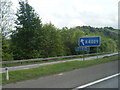 M40 southbound exit slip at Junction 6