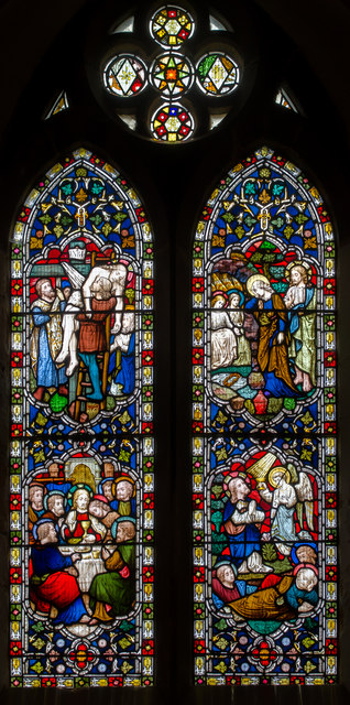 Stained glass window, All Saints' church, Upton cum Kexby