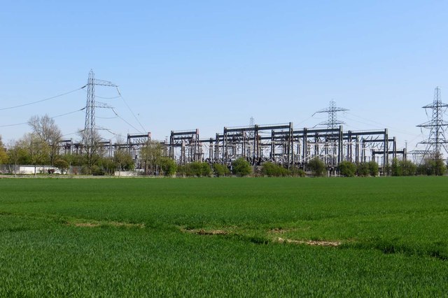 East Claydon electricity substation