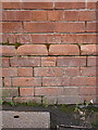 OS benchmark - Mountsorrel, former railway building