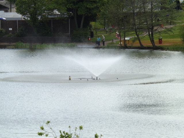 Fountain on the Mere