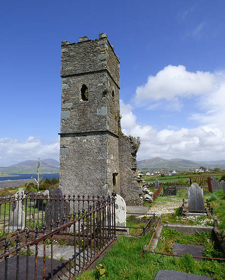 Ruined chapel and graveyard