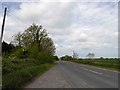 The B1230 heading West near Howden