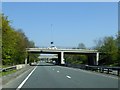 The two bridges of the A541 crossing A483