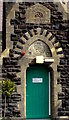 Victorian schoolboard inscription on Ysgol Llys Hywel, Whitland