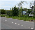 Bilingual street name sign, Whitland