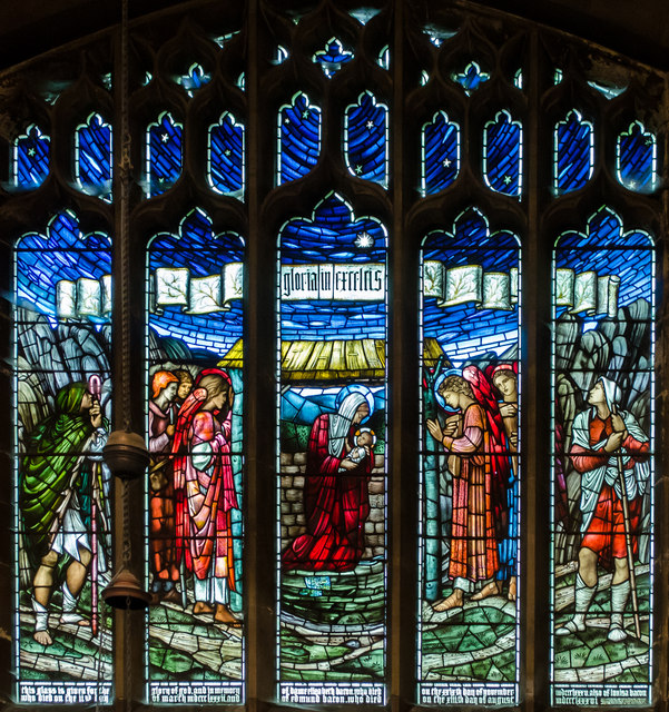 East window, St Paul's church, Morton