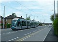 Training tram on Southchurch Drive