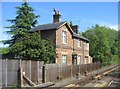 Railway cottages by Farnborough North