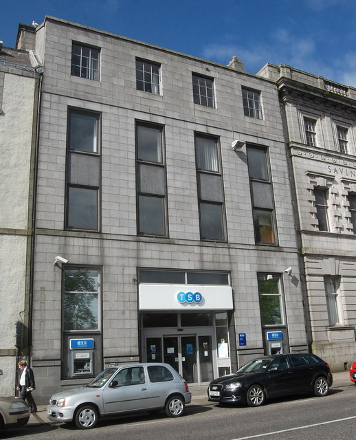 Trustee Savings Bank, 19 Union Terrace, Aberdeen