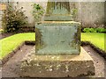 Inscription on Stone Cross