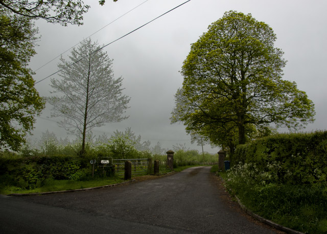 The entrance to Lower College Farm