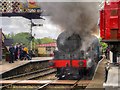 SD7916 : Steam Locomotive Leaving Ramsbottom Station by David Dixon