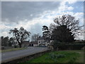 Bend in the B2110 at Lower Beeding