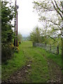 Footpath leading across the fields