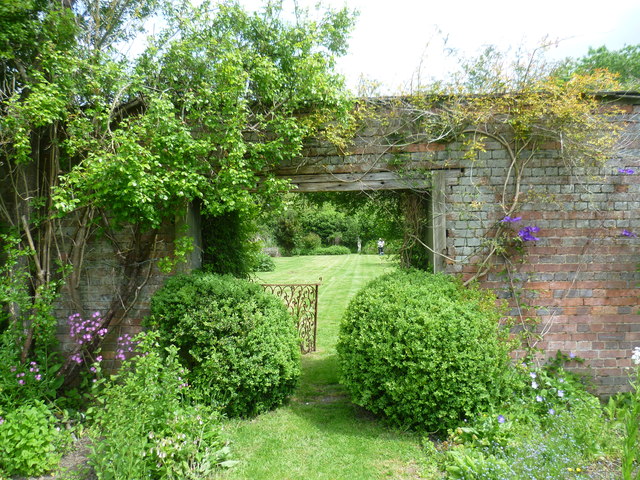 In the garden at Iden Croft Herbs © Marathon :: Geograph Britain and ...