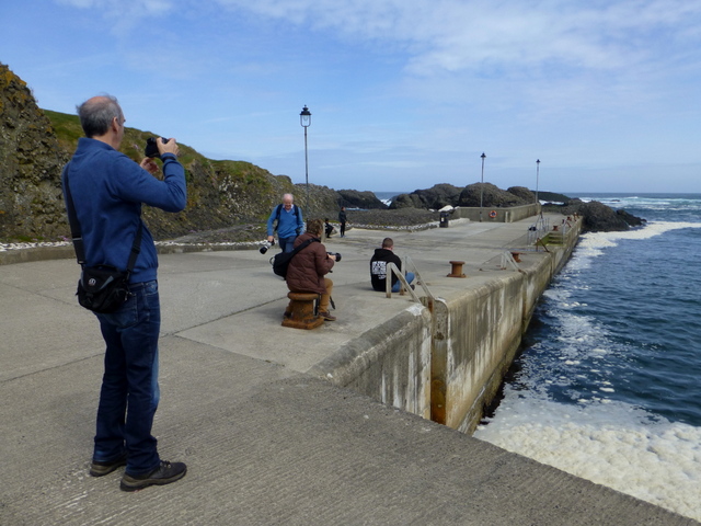 Photographers, Ballintoy (2) © Kenneth Allen cc-by-sa/2.0 :: Geograph ...