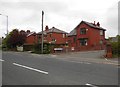 Houses on the A6 Preston Road