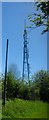 SD5491 : Telecom Mast near Windy Hill Farm by Anthony Parkes