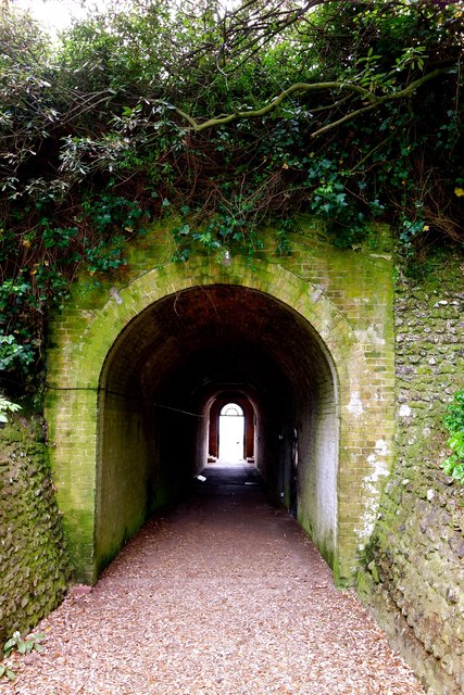 Lewis Carrol's tunnel from Sussex Square to the beach, Brighton